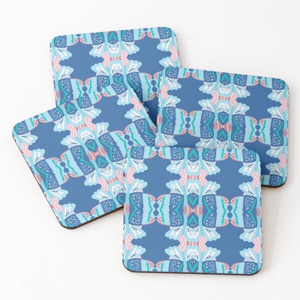 Item preview, Blue Geometric Pattern designed and sold by Amanda-Lakey.