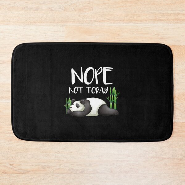 Item preview, Cute & Funny Nope Not Today Lazy Panda Sleepy designed and sold by perfectpresents.