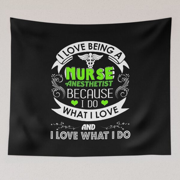 Item preview, I Love Being a Nurse Anesthetist (CRNA) designed and sold by perfectpresents.