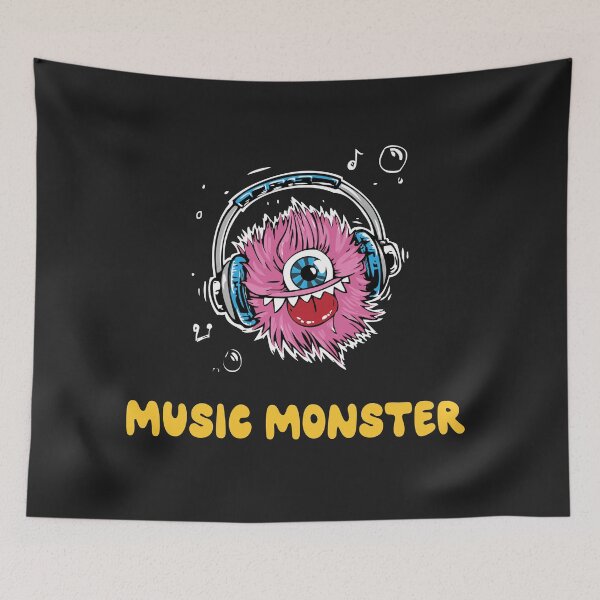 Item preview, Music Monster designed and sold by mstfcntrk.