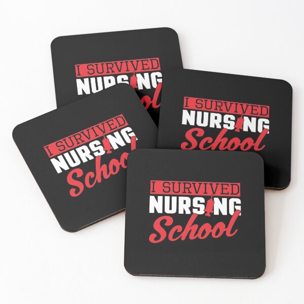 Item preview, I Survived Nursing School Nurse Graduation designed and sold by perfectpresents.