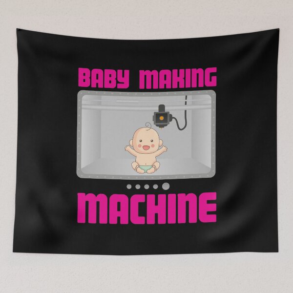 Item preview, Pregnancy Reveal Announcement Baby Making Machine designed and sold by perfectpresents.