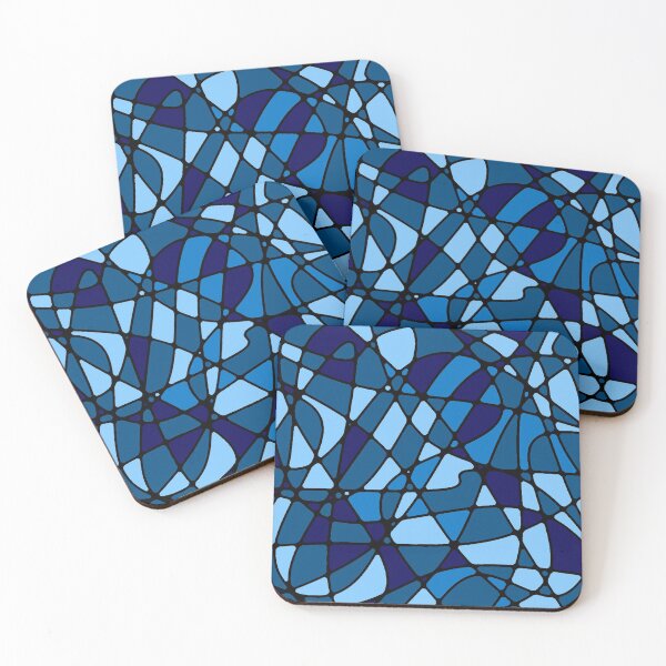 Item preview, Stained Glass Blue designed and sold by Clare Wuellner.