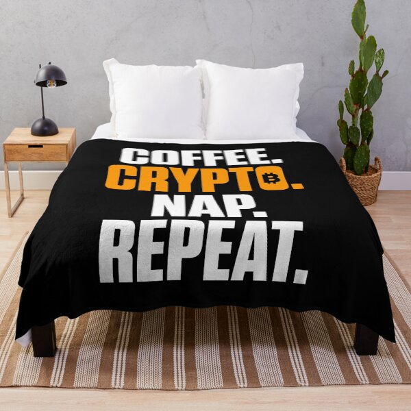 Item preview, Coffee Crypto Nap Repeat Funny Cryptocurrency designed and sold by perfectpresents.