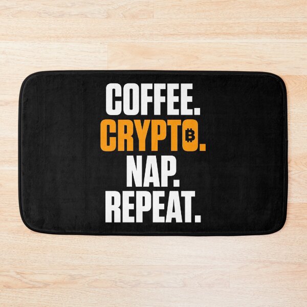 Item preview, Coffee Crypto Nap Repeat Funny Cryptocurrency designed and sold by perfectpresents.
