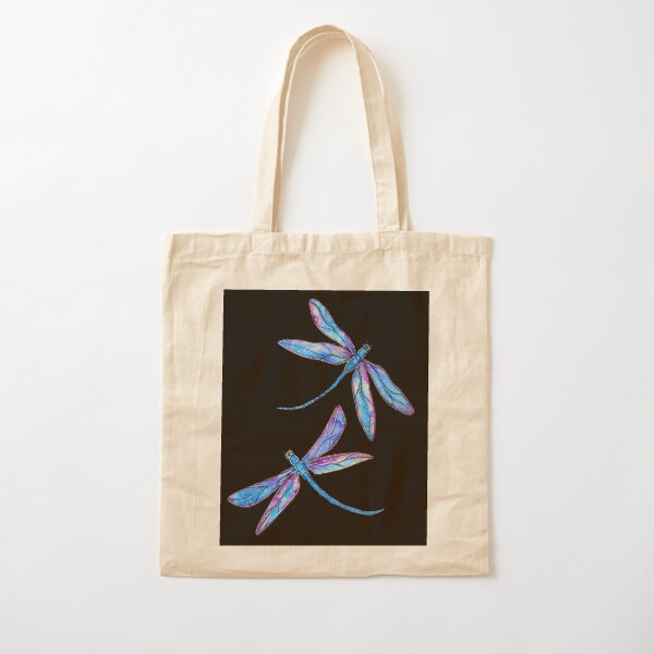 Dragonfly Delight Cotton Tote Bag
