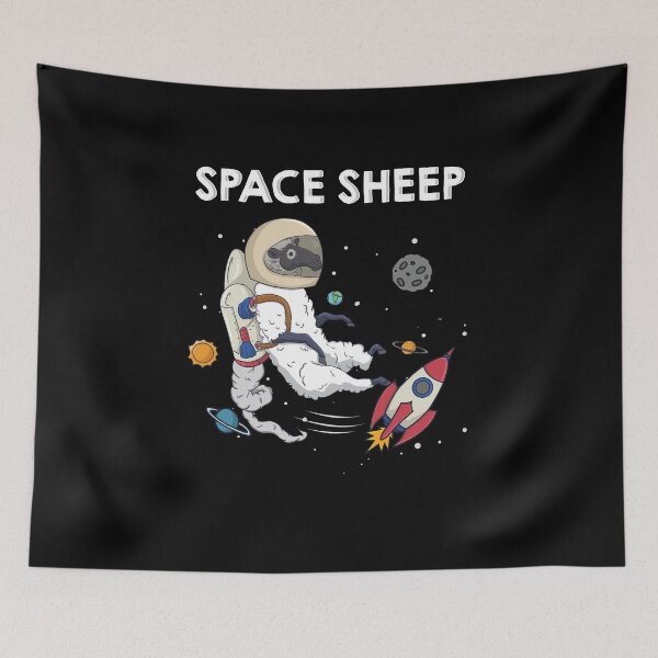 Item preview, Space Sheep Awesome Astronaut Galaxy Explorer designed and sold by perfectpresents.