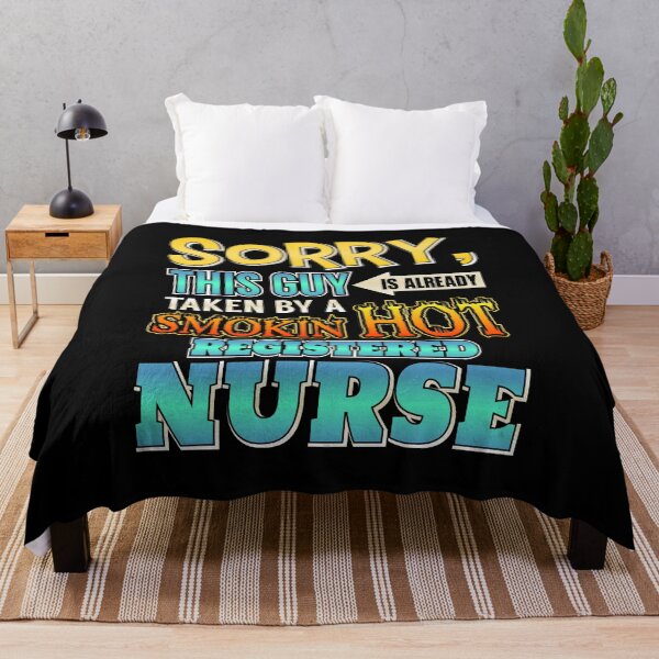 Item preview, Sorry This Guy Is Taken By A Hot Registered Nurse designed and sold by perfectpresents.