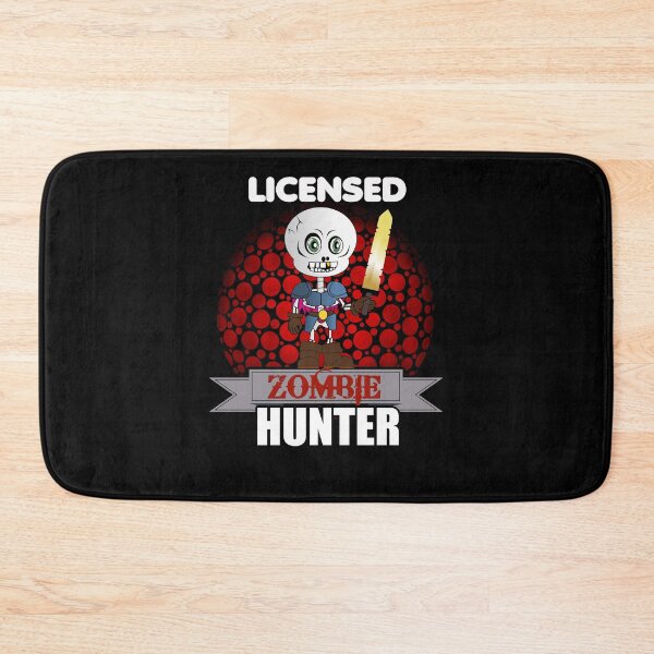 Item preview, Licensed Zombie Hunter Skeleton Halloween designed and sold by perfectpresents.