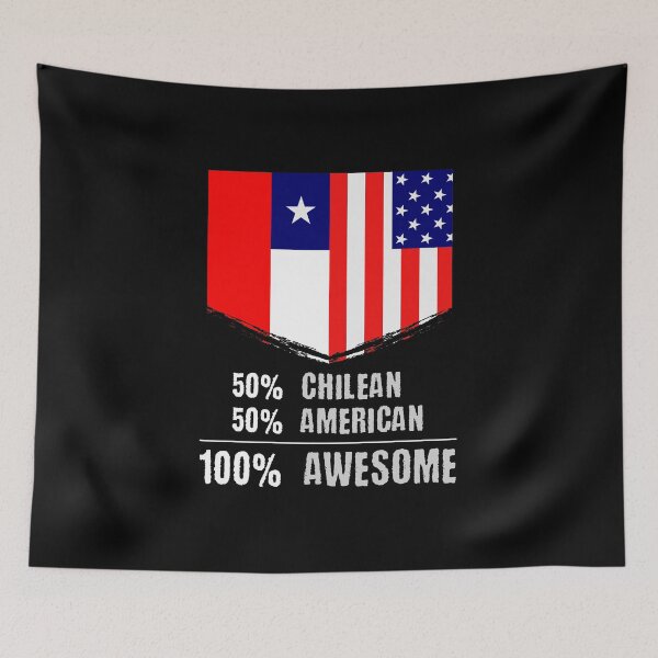 Item preview, 50% Chilean 50% American 100% Awesome Immigrant designed and sold by perfectpresents.