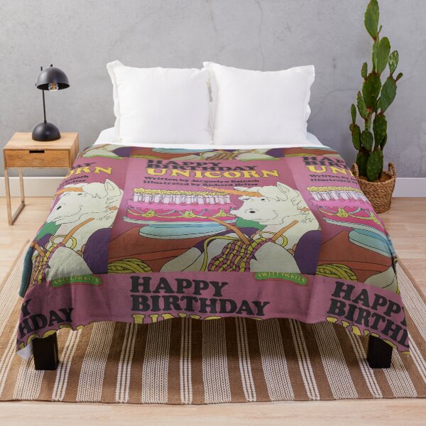 Item preview, Cover of Happy Birthday Unicorn designed and sold by Jenniferkate72.
