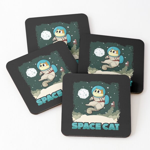 Item preview, Adorable Space Cat Cute Kitty Astronaut Exploring designed and sold by perfectpresents.