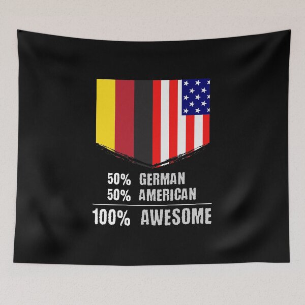 Item preview, 50% German 50% American 100% Awesome Immigrant designed and sold by perfectpresents.