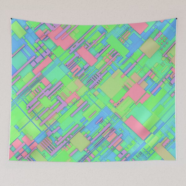 Aperçu de l'œuvre Motif abstrait pastel créée et vendue par Lyle Hatch.