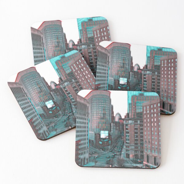 Item preview, Downtown Boston Skyline  designed and sold by Marlene Watson-Hall.