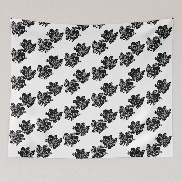 Item preview, Full Black Oranda Goldfish Pair designed and sold by Nosnah.