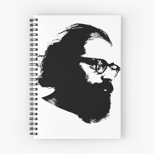 Item preview, Poet Allen Ginsberg Stencil designed and sold by astropop.