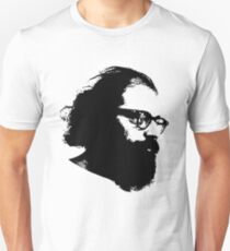 Poet Allen Ginsberg Stencil Unisex T-Shirt