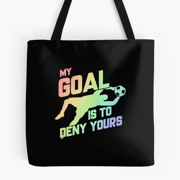 Item preview, My Goal Is To Deny Yours Soccer Goalie Soft Rainbow designed and sold by perfectpresents.