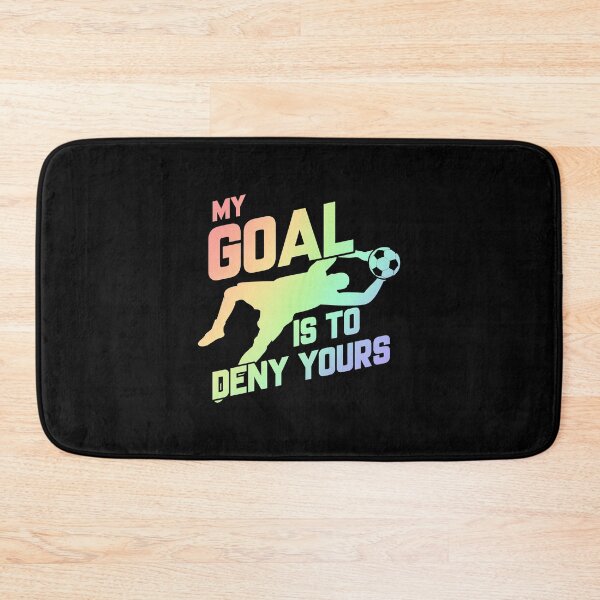 Item preview, My Goal Is To Deny Yours Soccer Goalie Soft Rainbow designed and sold by perfectpresents.