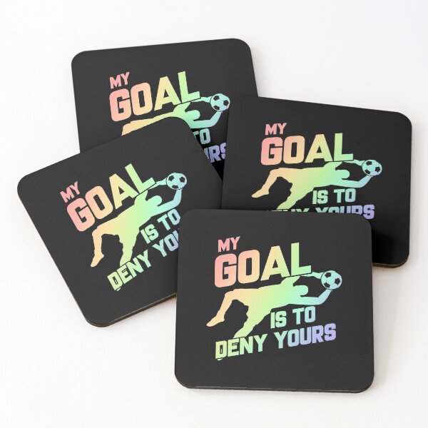 Item preview, My Goal Is To Deny Yours Soccer Goalie Soft Rainbow designed and sold by perfectpresents.