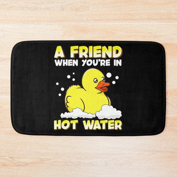 Item preview, A Friend When You're In Hot Water Cute Baby Duck designed and sold by perfectpresents.