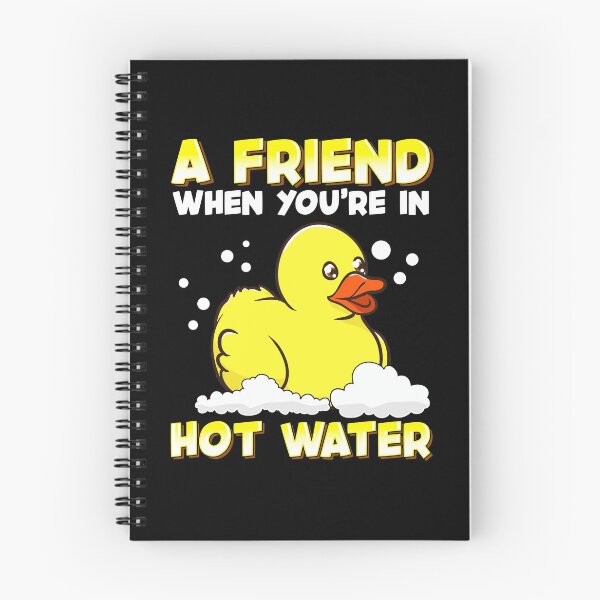 Item preview, A Friend When You're In Hot Water Cute Baby Duck designed and sold by perfectpresents.