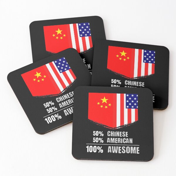 Item preview, 50% Chinese 50% American 100% Awesome Immigrant designed and sold by perfectpresents.