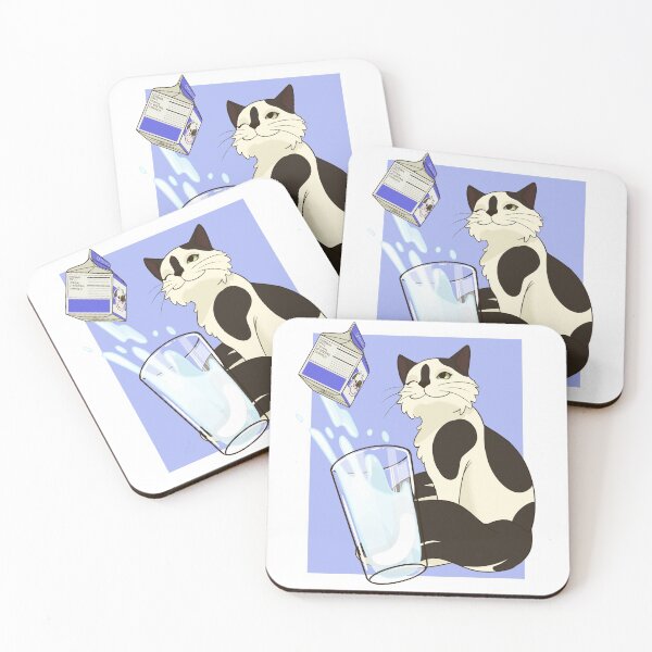 Item preview, Delicious Milk Cat  designed and sold by Sami Hernandez.