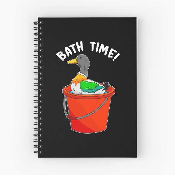 Item preview, Cute Bath Time! Duck Adorable Duckling Splashing designed and sold by perfectpresents.