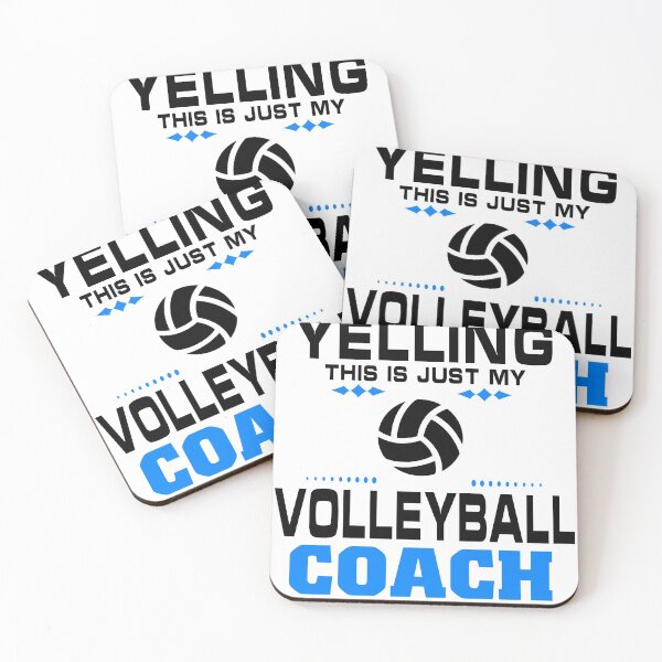 Artikelvorschau, Lustiges Volleyball-Sprichwort, Geschenk für Volleyball-Trainer entworfen und verkauft von weewhirlwind.
