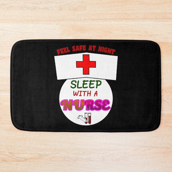 Item preview, Funny Feel Safe At Night, Sleep With A Nurse RN designed and sold by perfectpresents.