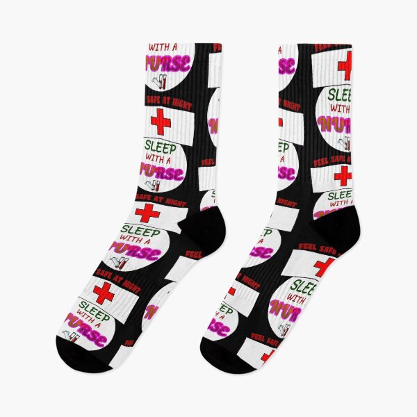 Item preview, Funny Feel Safe At Night, Sleep With A Nurse RN designed and sold by perfectpresents.