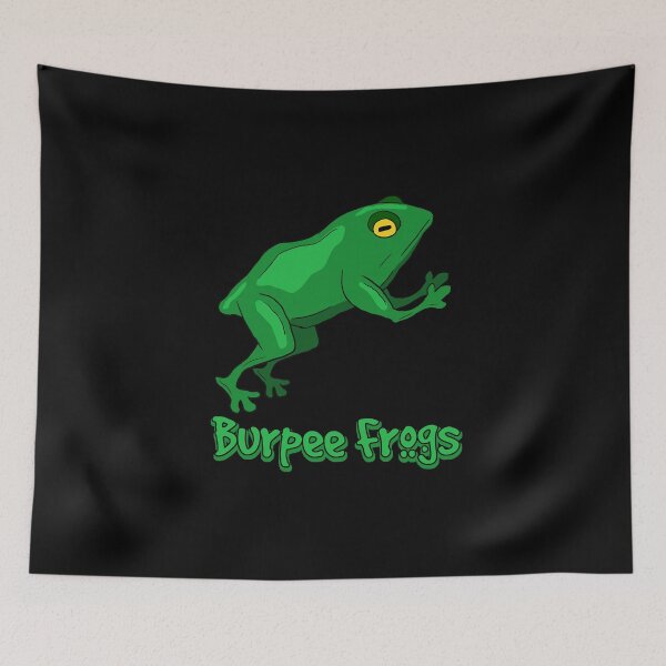 Item preview, Burpee Frogs Funny Gym-Shirt designed and sold by OVMEngemann.