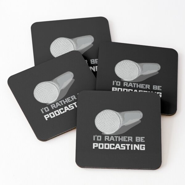 Item preview, I'd Rather Be Podcasting Cute & Funny Podcast Host designed and sold by perfectpresents.