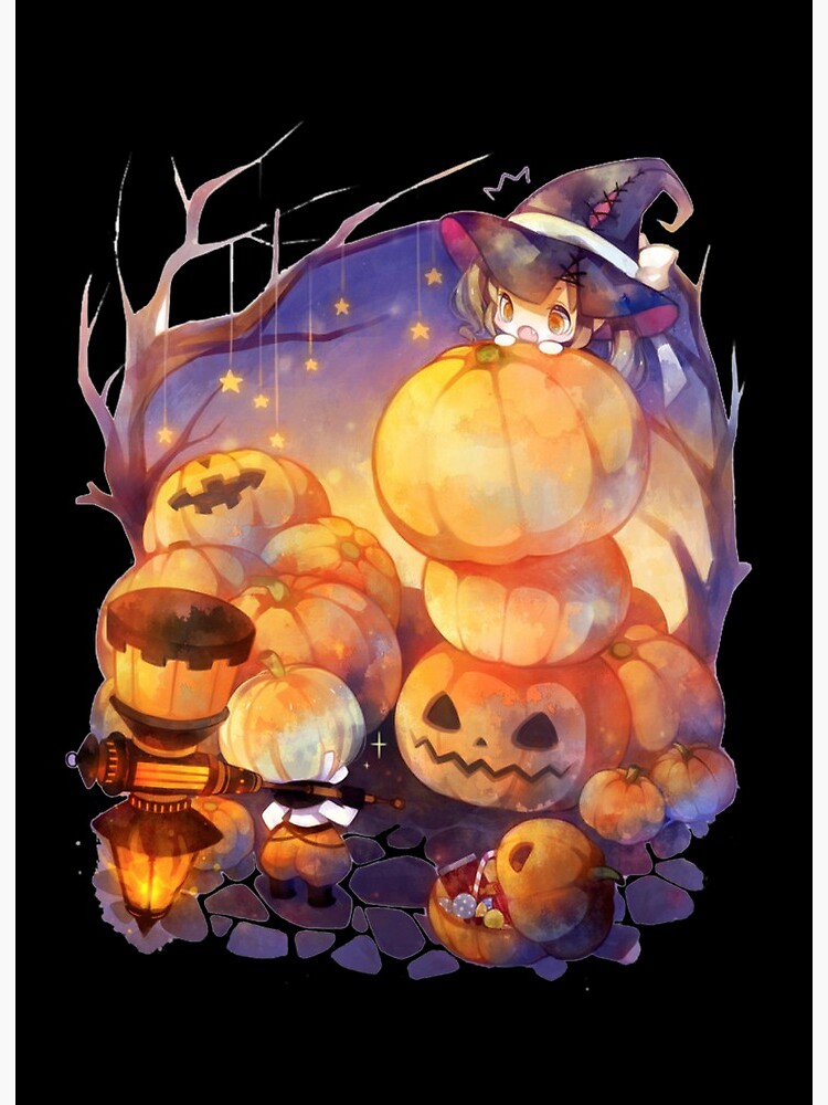 Cute Anime witch wallpaper, Halloween - WallpaperAccess.in