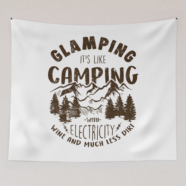 Item preview, Glamping Definition Tee Glamper Women Wine Funny Camping designed and sold by findgreatshirts.