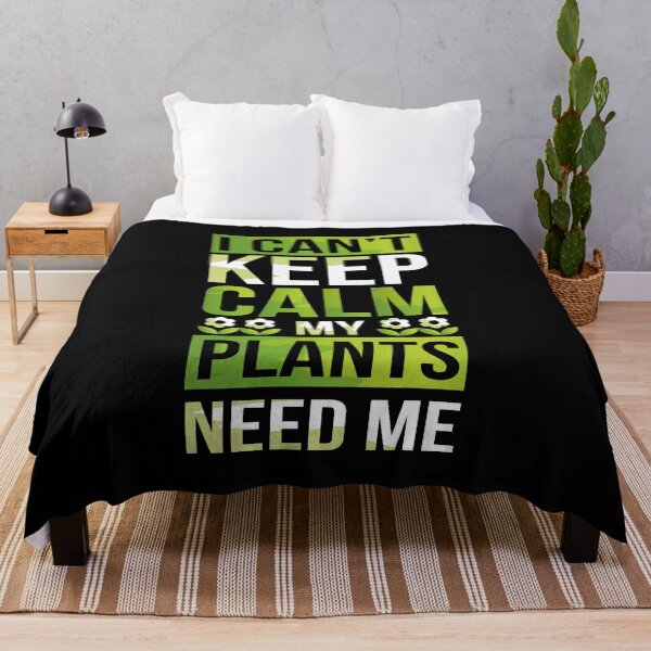 Item preview, I Can't Keep Calm My Plants Need Me! Gardening Pun designed and sold by perfectpresents.