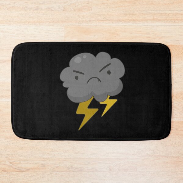 Item preview, Angry Cloud With Lightning Thunderstorm Weather designed and sold by perfectpresents.