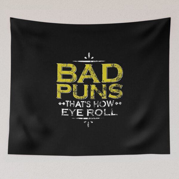 Item preview, Funny Bad Puns That's How Eye Roll Cute Distressed designed and sold by perfectpresents.