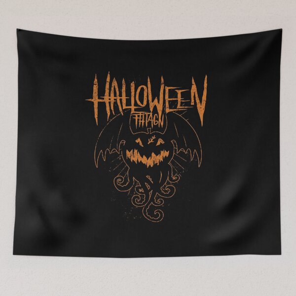 Item preview, Halloween Fhtagn - Orange Edition -  Eldritch Dreamer - Lovecraftian Cthulhu Mythos Wear designed and sold by eldritchdreamer.