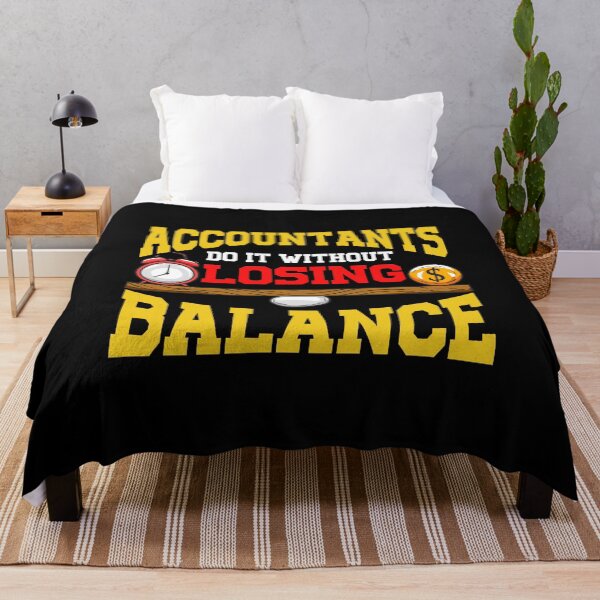 Item preview, Cute Accountants Do It Without Losing Balance Pun designed and sold by perfectpresents.
