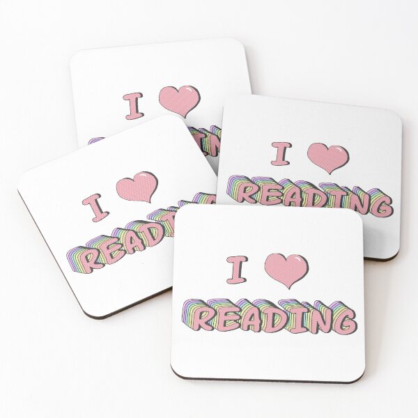 Item preview, I Love Reading PopArt designed and sold by BetweenTwoPages.