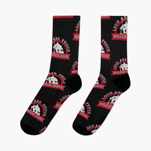 Item preview, Hockey Goalie Moms Are Loud and Proud designed and sold by perfectpresents.