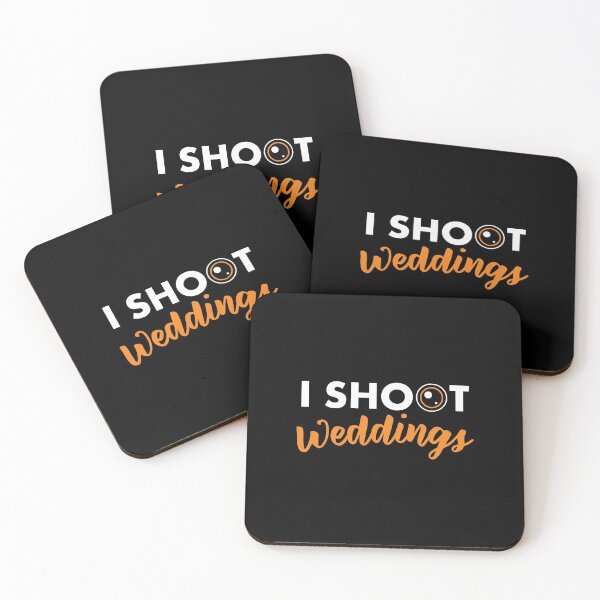 Item preview, Funny I Shoot Weddings Cute Wedding Photographer designed and sold by perfectpresents.
