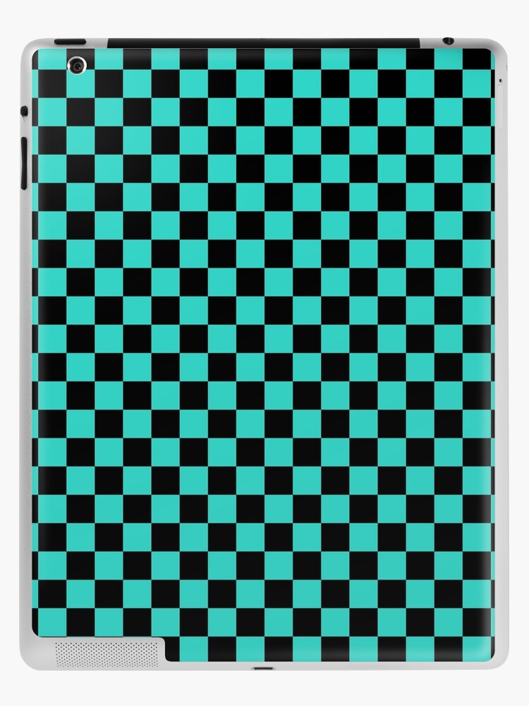 black red checkered | iPad Case & Skin