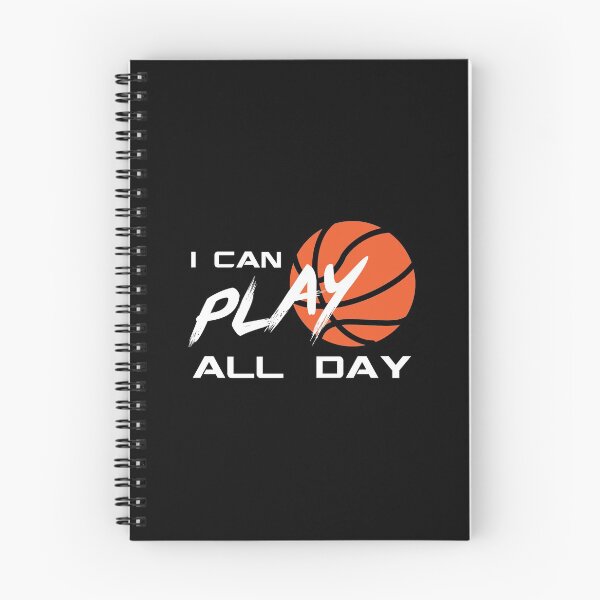 Item preview, I Can Play All Day Basketball Nonstop Half Court designed and sold by perfectpresents.
