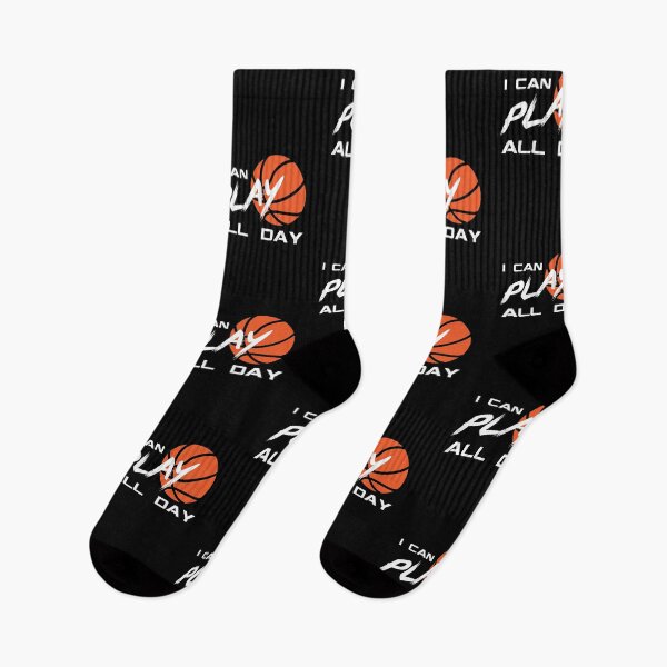 Item preview, I Can Play All Day Basketball Nonstop Half Court designed and sold by perfectpresents.