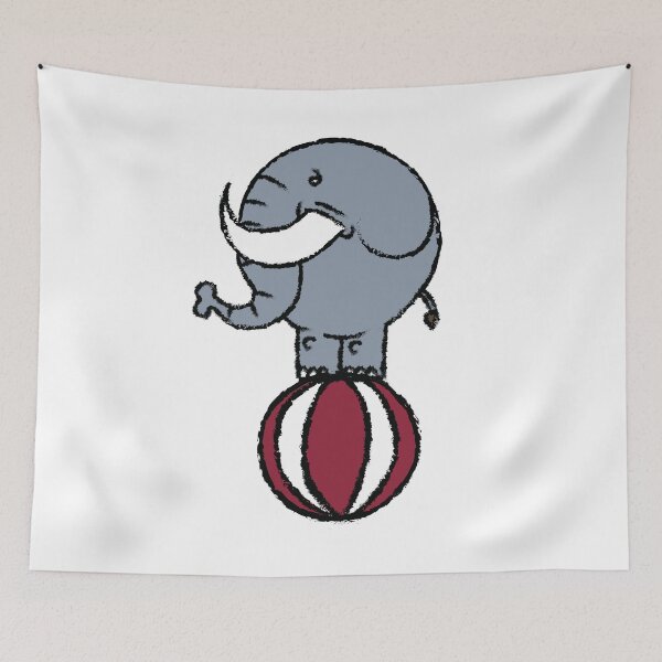 Item preview, Circus Elephant designed and sold by innrfrqncy.