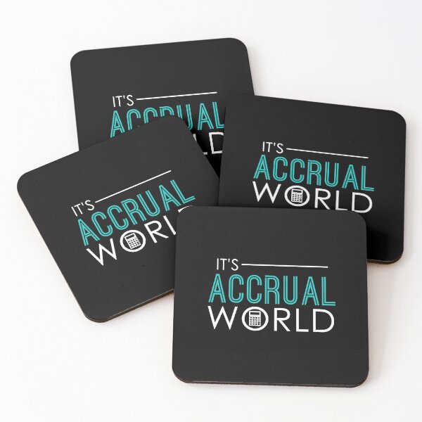 Item preview, It's Accrual World Funny Accounting & Accountant designed and sold by perfectpresents.